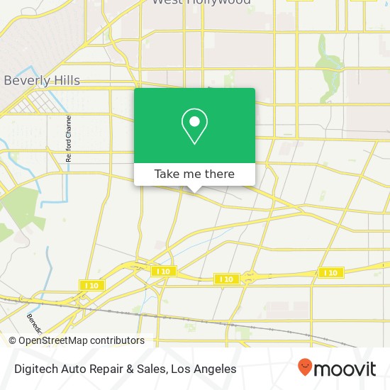 Digitech Auto Repair & Sales map