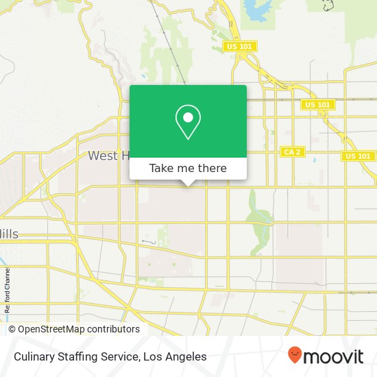 Culinary Staffing Service map