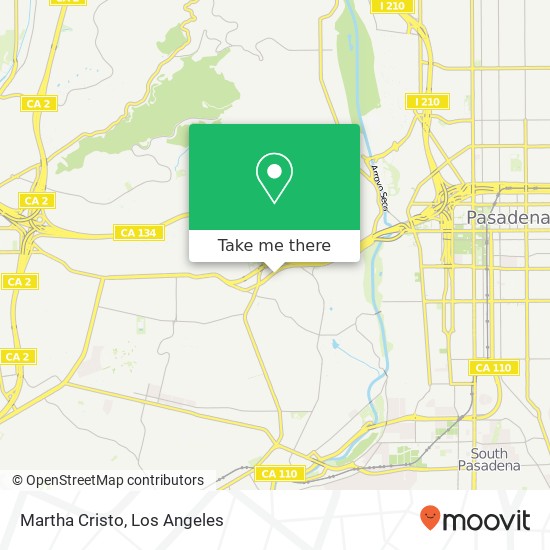 Martha Cristo map
