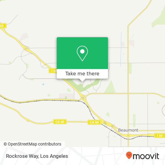 Rockrose Way map