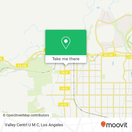 Valley Centrl U M C map