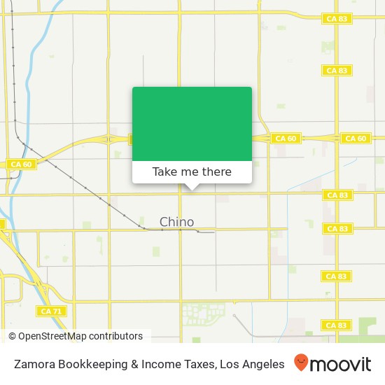 Mapa de Zamora Bookkeeping & Income Taxes