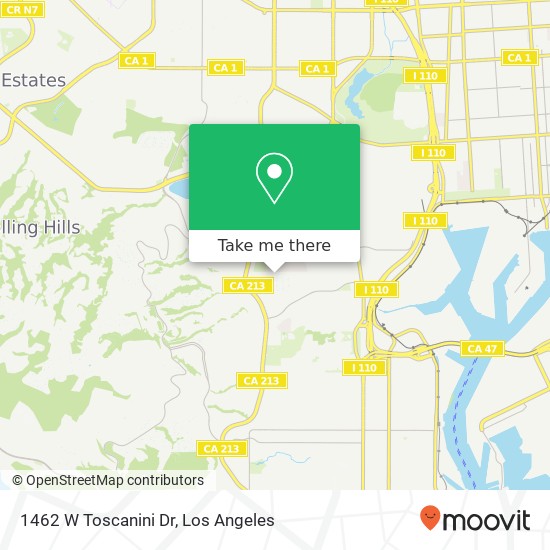 1462 W Toscanini Dr map