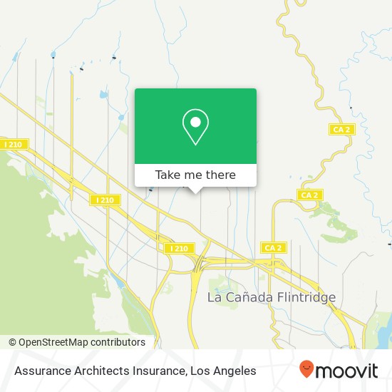 Mapa de Assurance Architects Insurance