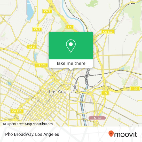 Pho Broadway map