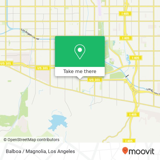 Balboa / Magnolia map