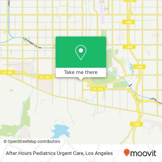 Mapa de After Hours Pediatrics Urgent Care