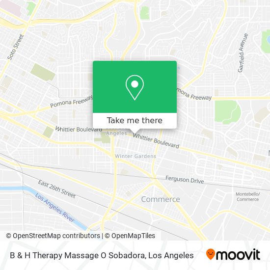 Mapa de B & H Therapy Massage O Sobadora