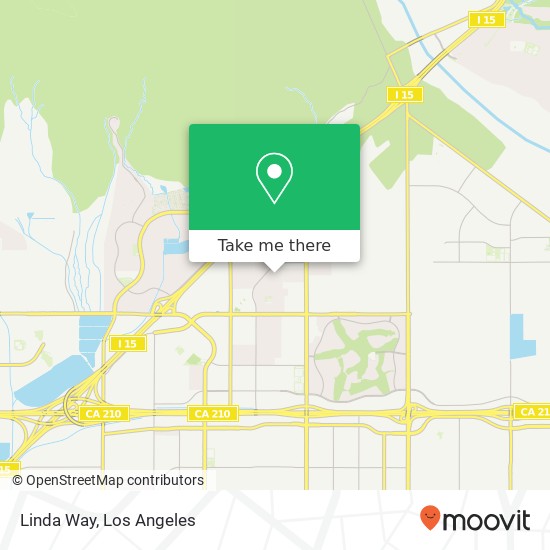 Mapa de Linda Way