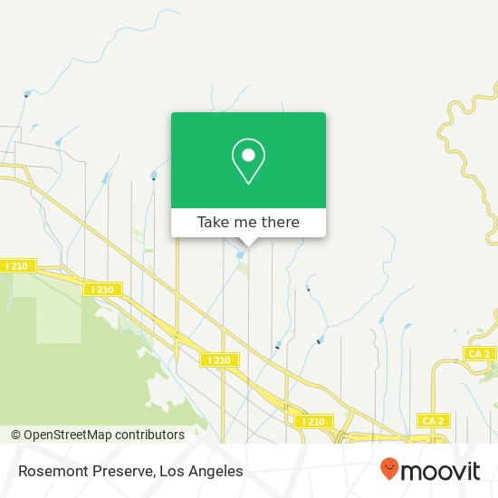 Rosemont Preserve map