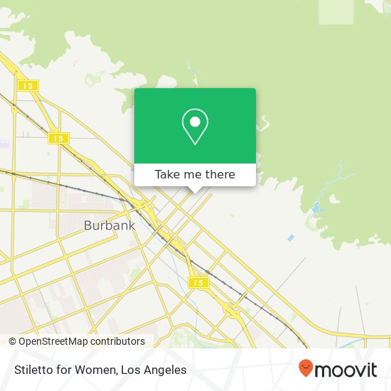 Stiletto for Women map