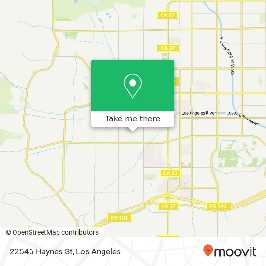 Mapa de 22546 Haynes St