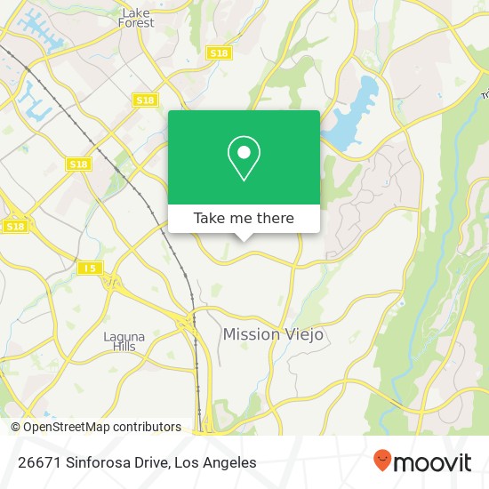 26671 Sinforosa Drive map