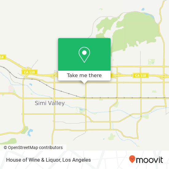 Mapa de House of Wine & Liquor