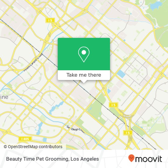 Beauty Time Pet Grooming map