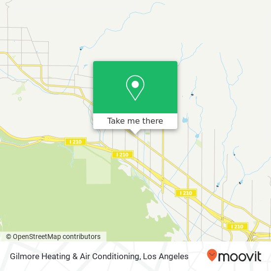 Gilmore Heating & Air Conditioning map