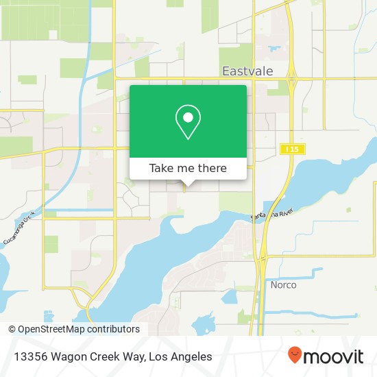 13356 Wagon Creek Way map