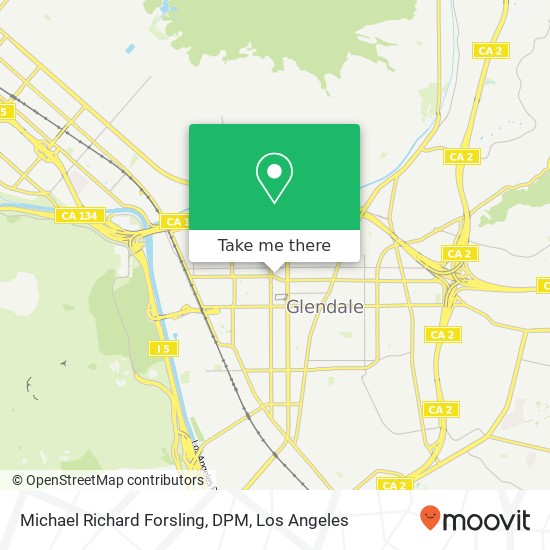 Mapa de Michael Richard Forsling, DPM