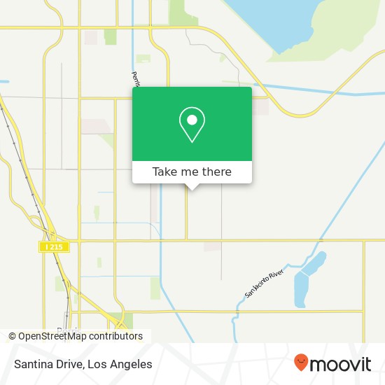 Santina Drive map