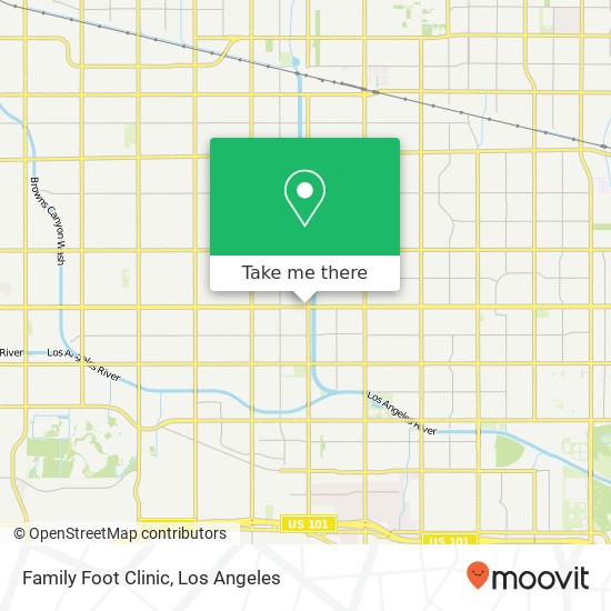 Family Foot Clinic map