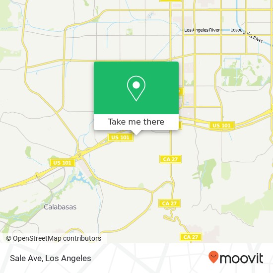 Mapa de Sale Ave