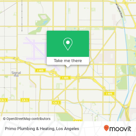 Mapa de Primo Plumbing & Heating