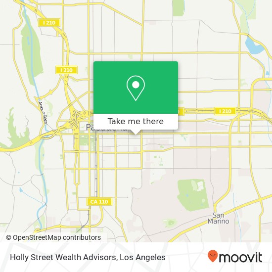 Holly Street Wealth Advisors map