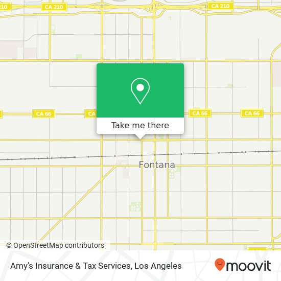 Mapa de Amy's Insurance & Tax Services