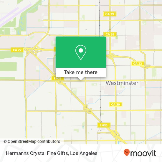 Hermanns Crystal Fine Gifts map