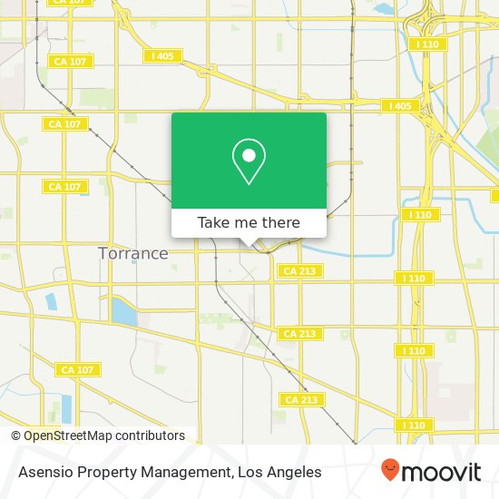 Asensio Property Management map