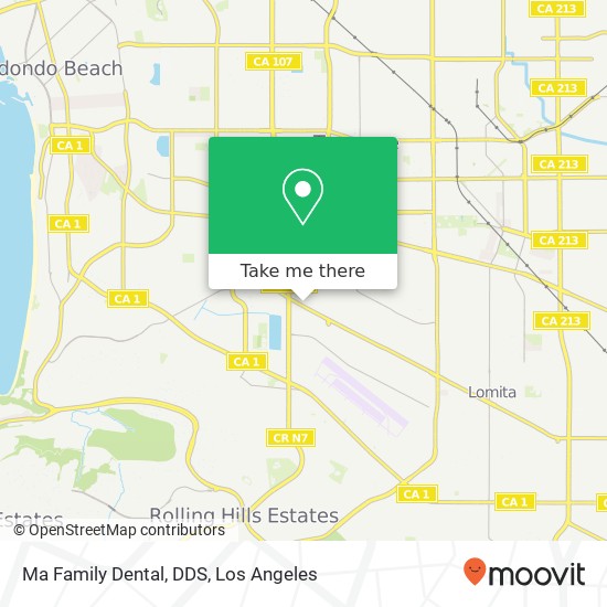 Ma Family Dental, DDS map