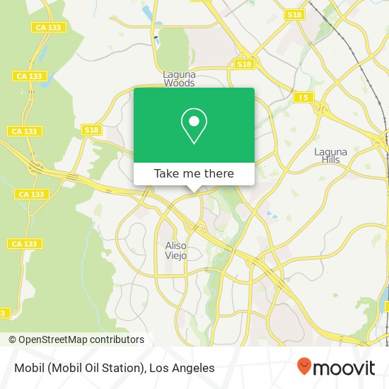 Mapa de Mobil (Mobil Oil Station)