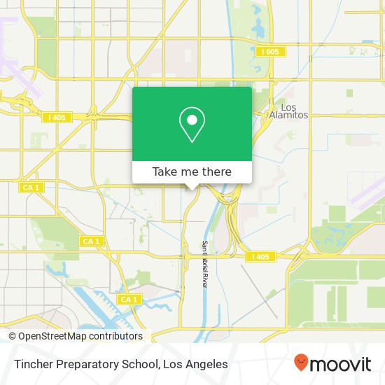 Tincher Preparatory School map