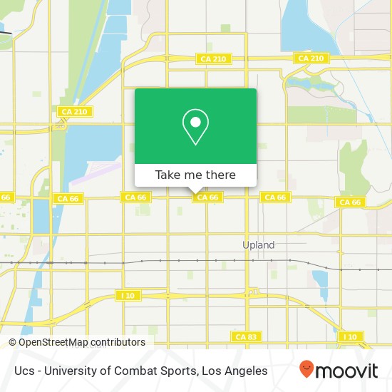 Ucs - University of Combat Sports map