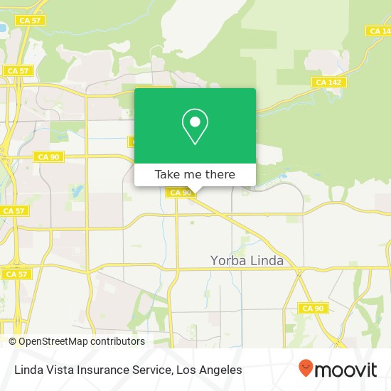 Linda Vista Insurance Service map