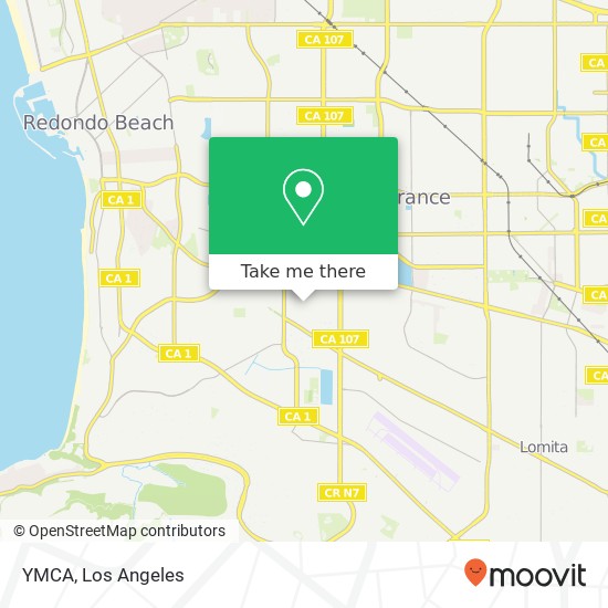 YMCA map