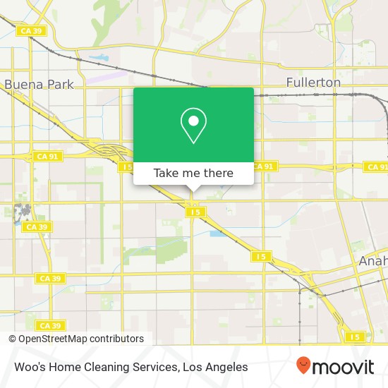 Mapa de Woo's Home Cleaning Services