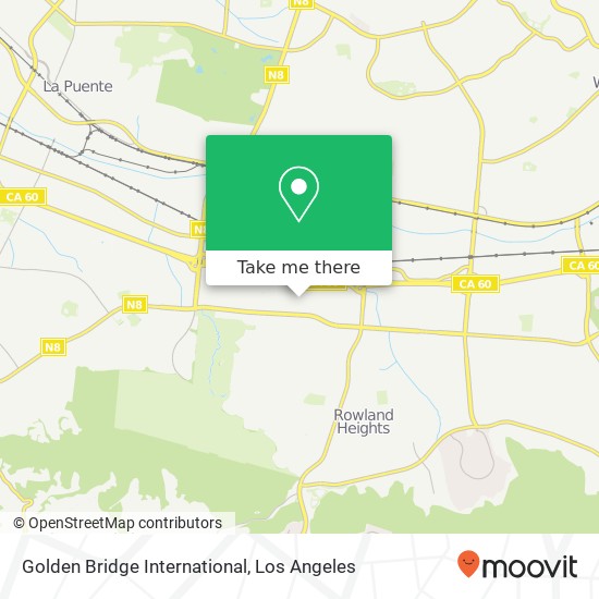 Mapa de Golden Bridge International