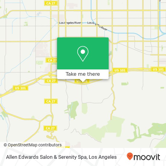 Allen Edwards Salon & Serenity Spa map