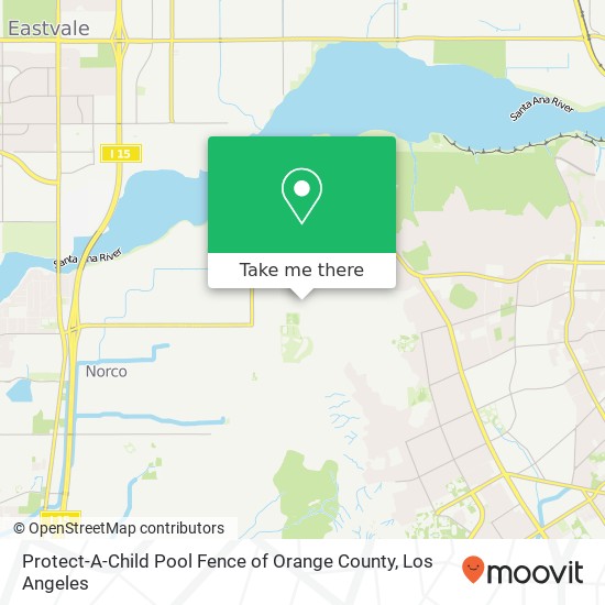 Mapa de Protect-A-Child Pool Fence of Orange County