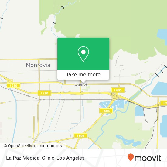 Mapa de La Paz Medical Clinic