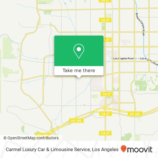 Carmel Luxury Car & Limousine Service map