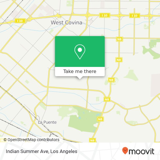 Mapa de Indian Summer Ave