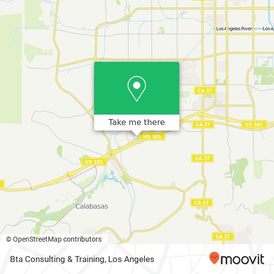 Bta Consulting & Training map