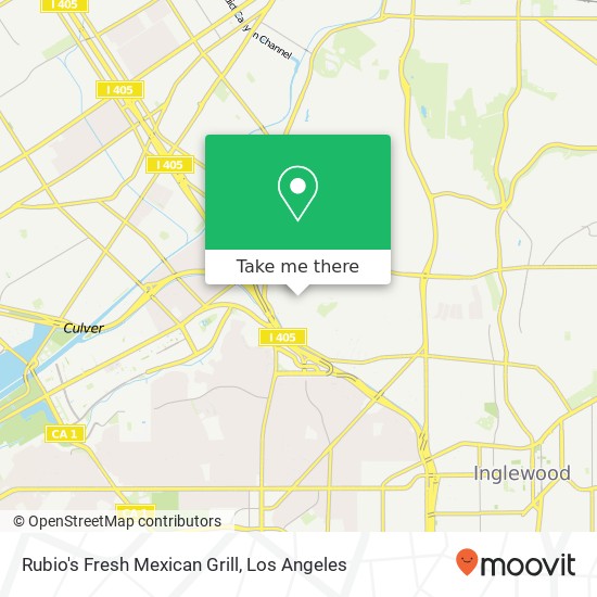 Rubio's Fresh Mexican Grill map