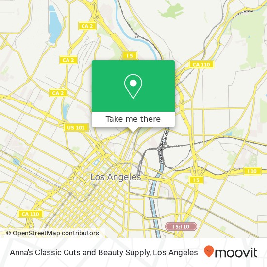 Anna's Classic Cuts and Beauty Supply map