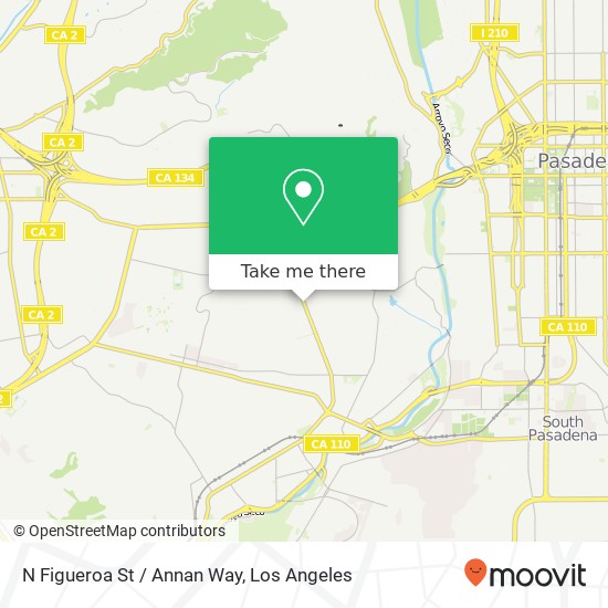 N Figueroa St / Annan Way map