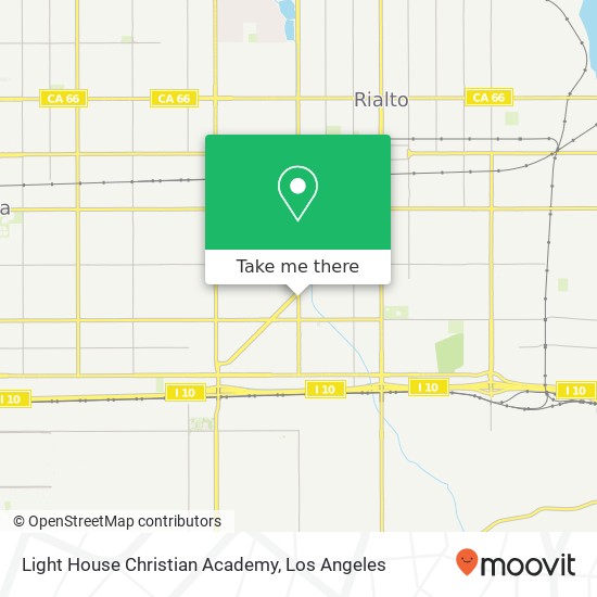 Light House Christian Academy map