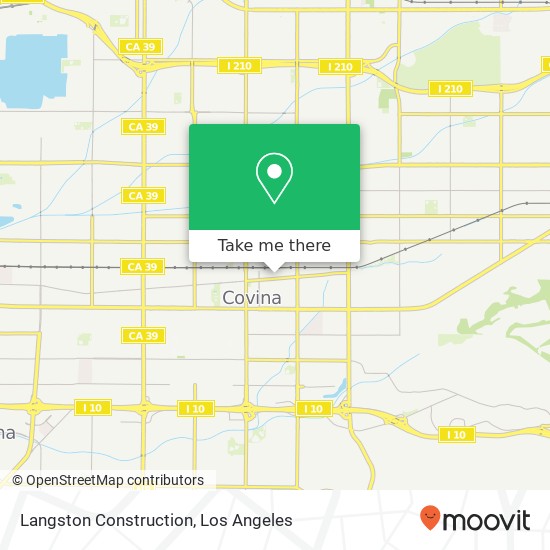 Langston Construction map