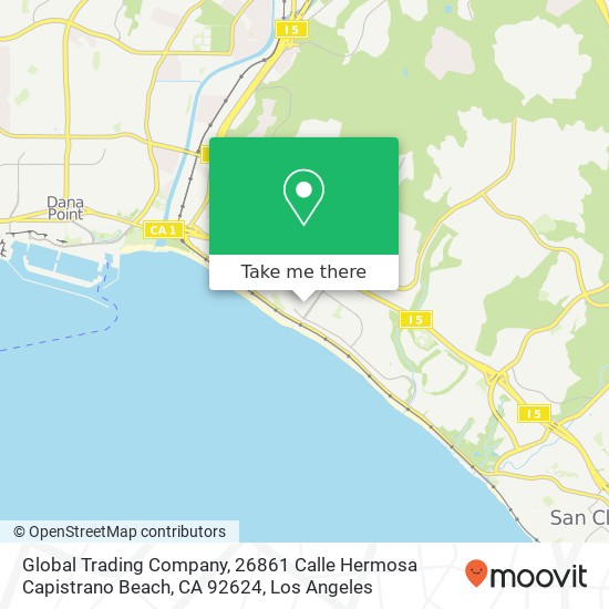 Global Trading Company, 26861 Calle Hermosa Capistrano Beach, CA 92624 map